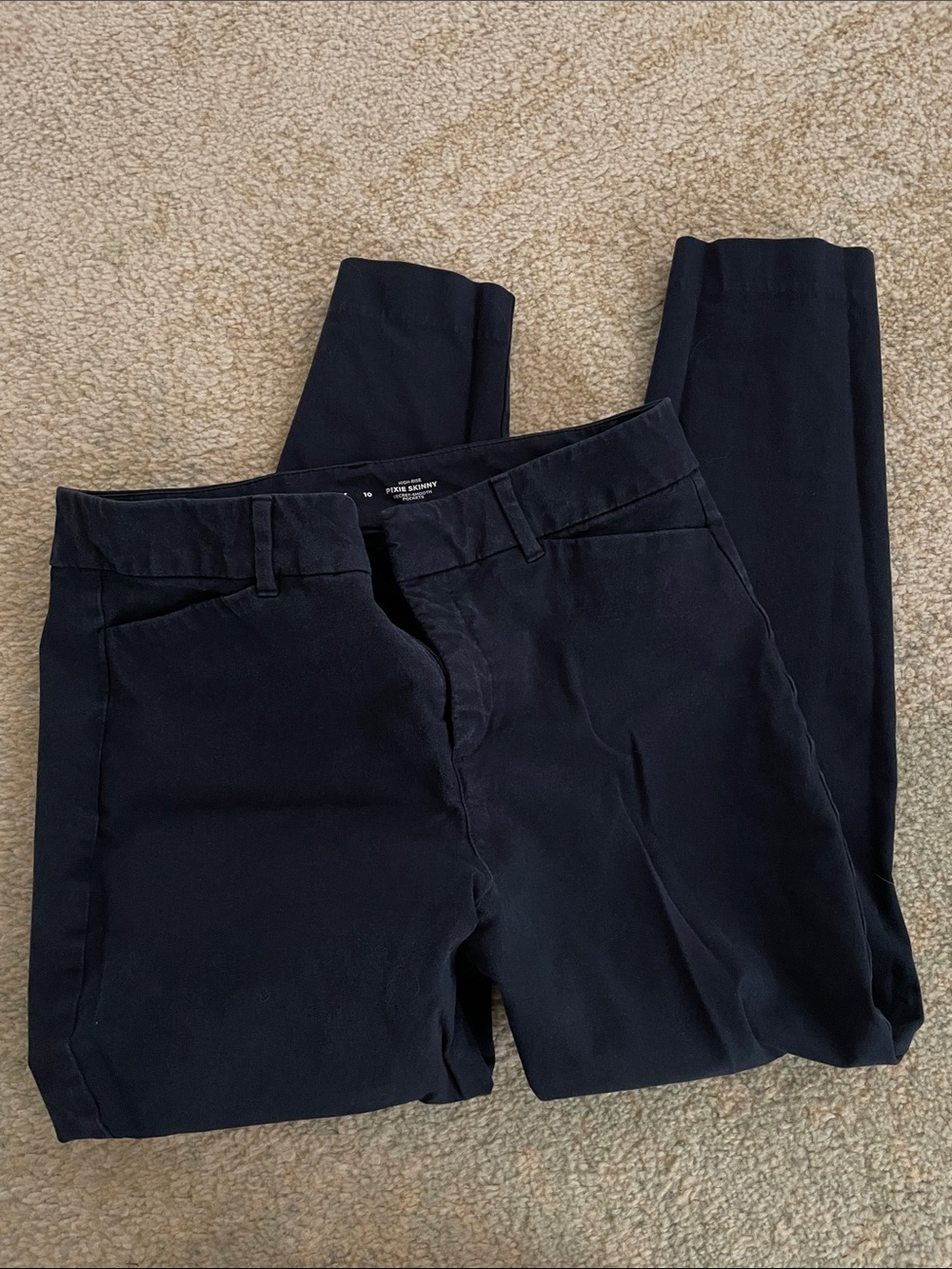 Old Navy Pixie Skinny High-Rise Pants in Dark Navy